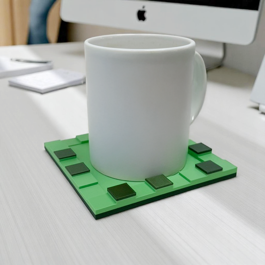 Block Mining Style Coaster