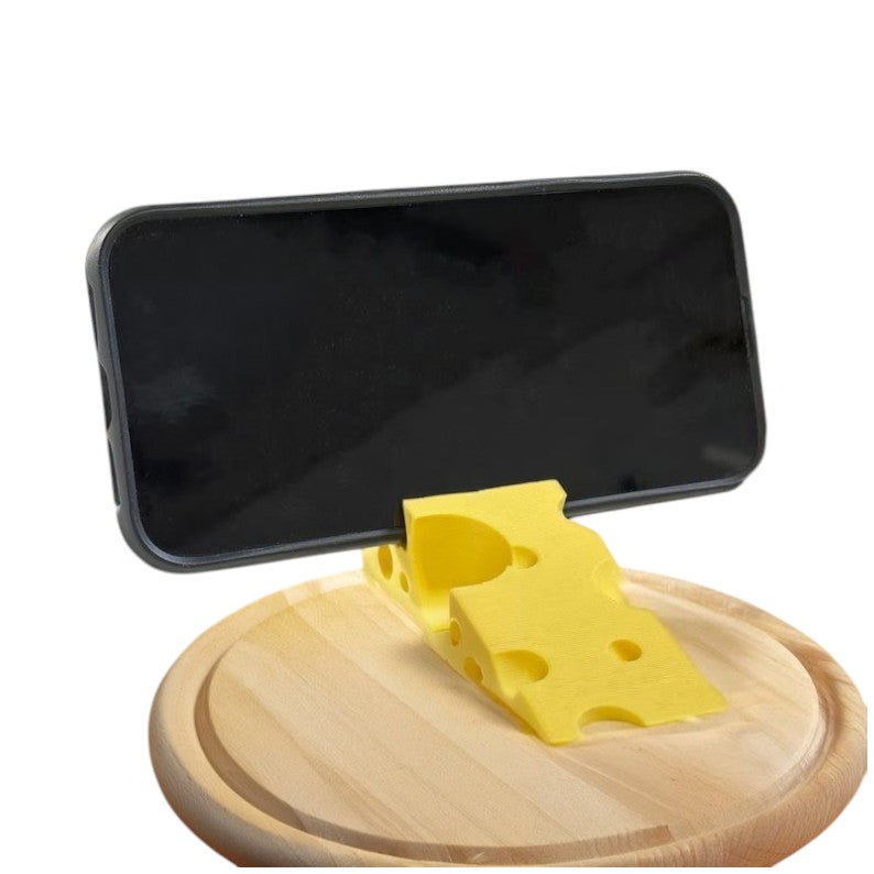 Cheese Wedge Phone Holder