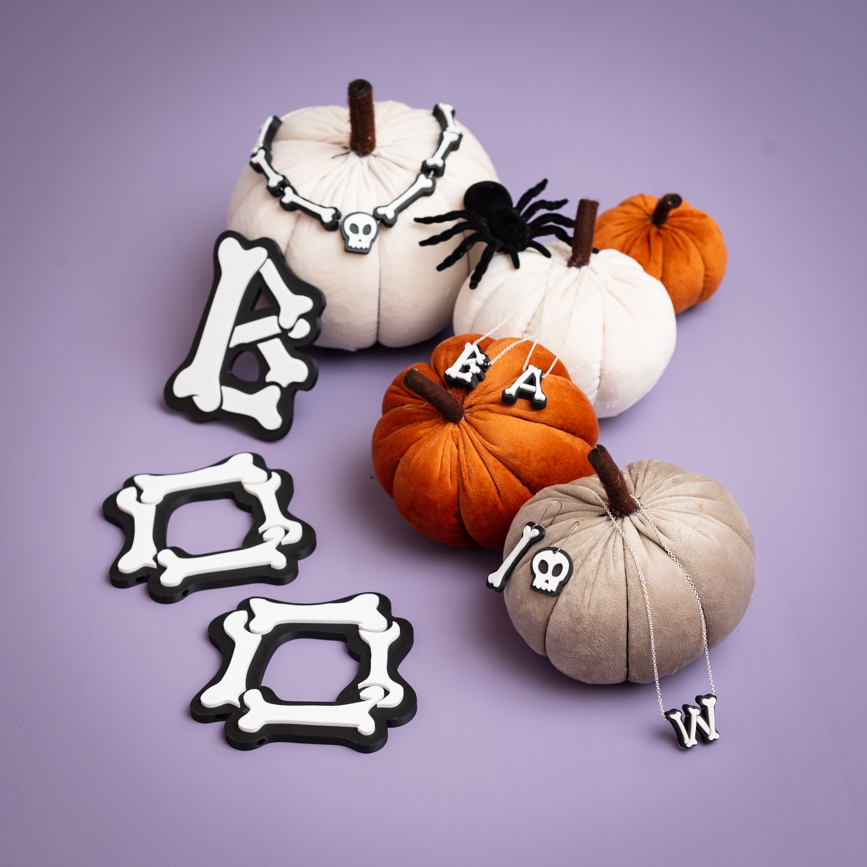 Bones Style Wall Letters