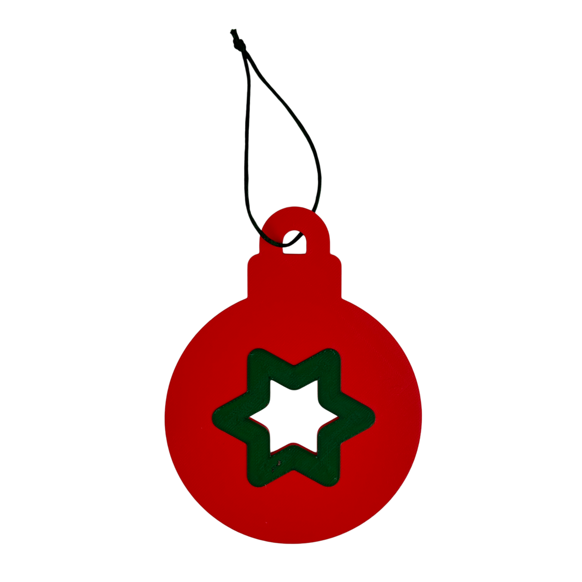 Star Bauble Hanging Tree Decoration