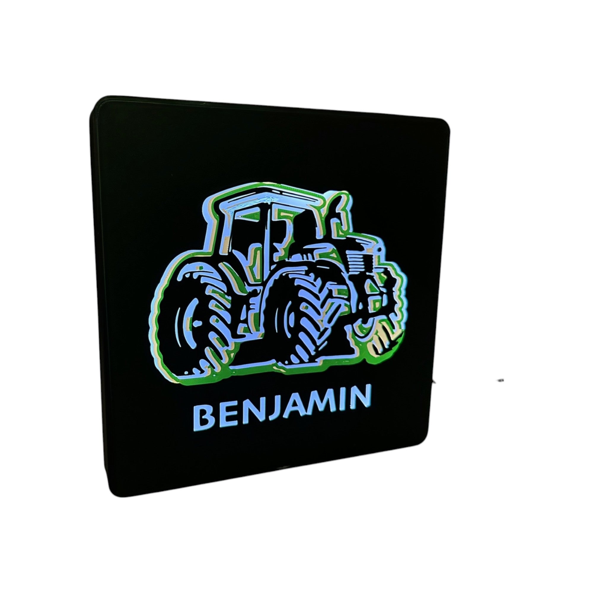 Personalised Tractor LED Lightbox