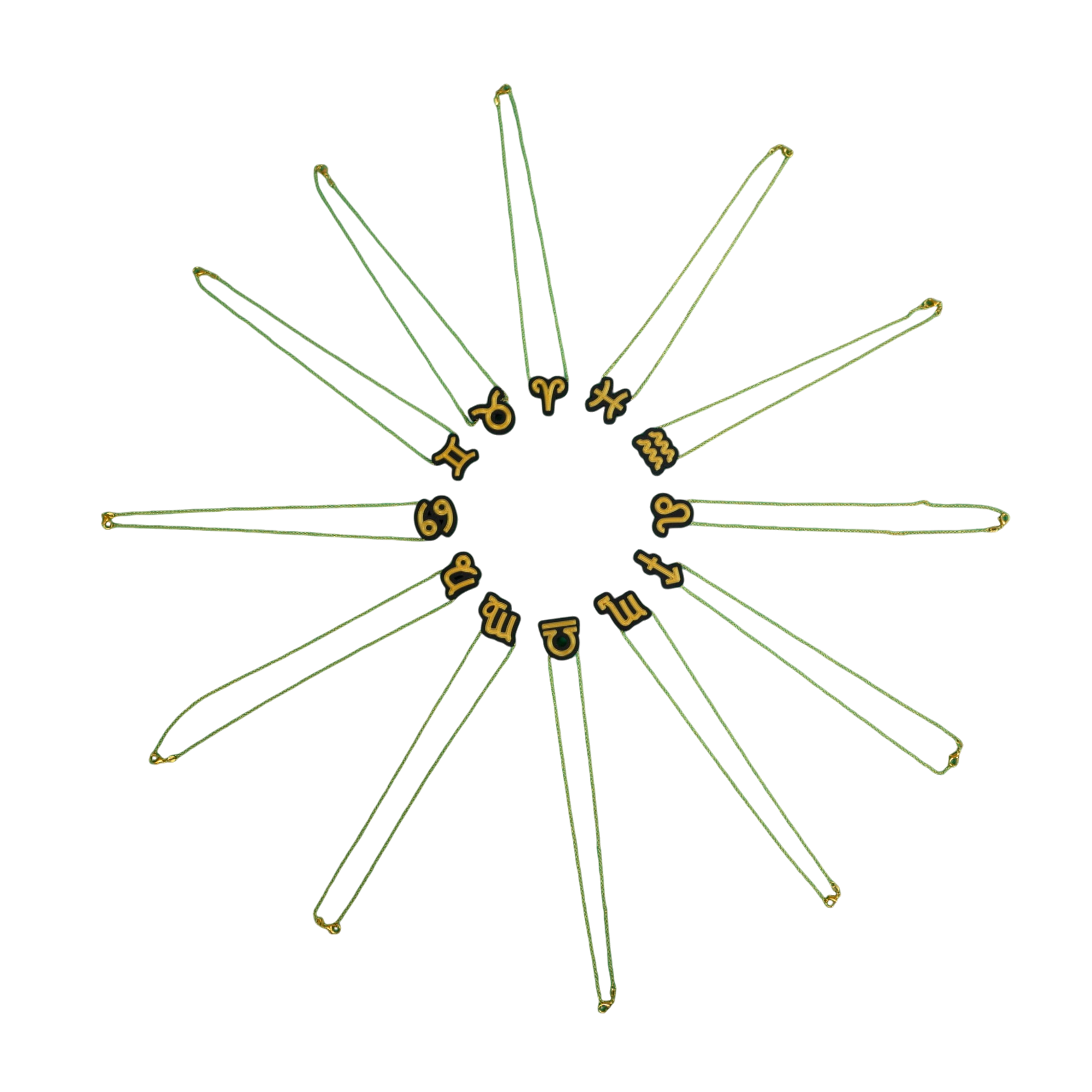 Zodiac Horoscope Star Sign Necklace