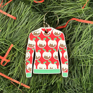 xmas decor christmas pudding