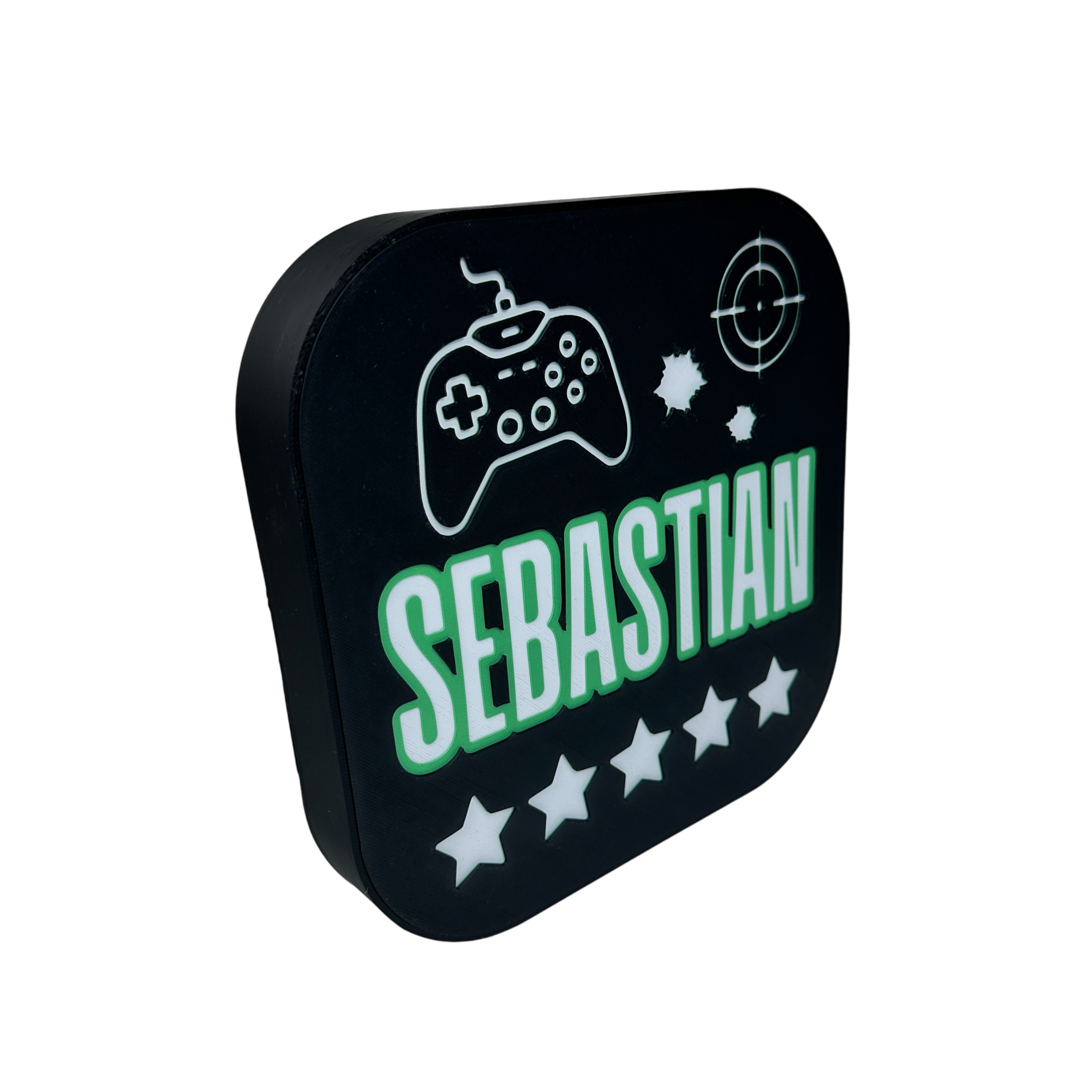 Personalised Gamer LED Lightbox