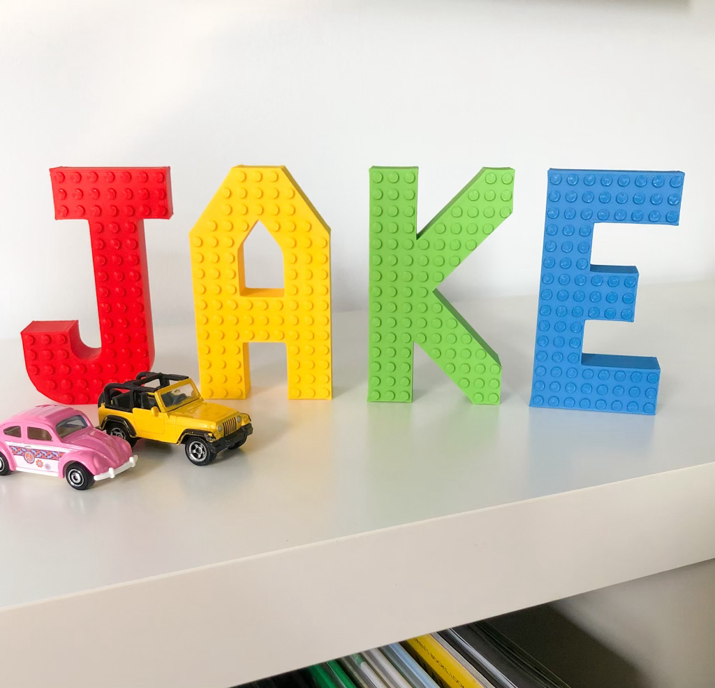 Brick Compatible Lego Letters