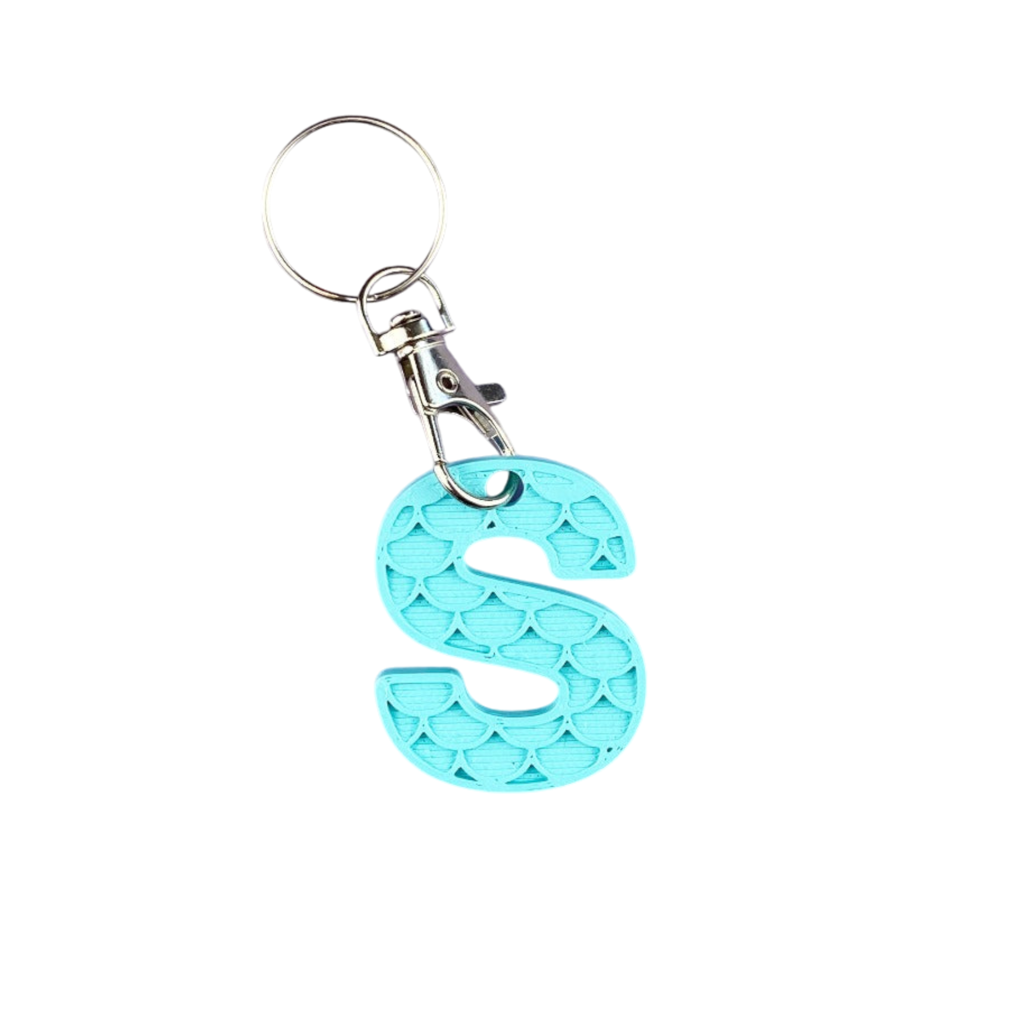 Mermaid Letter Keyrings