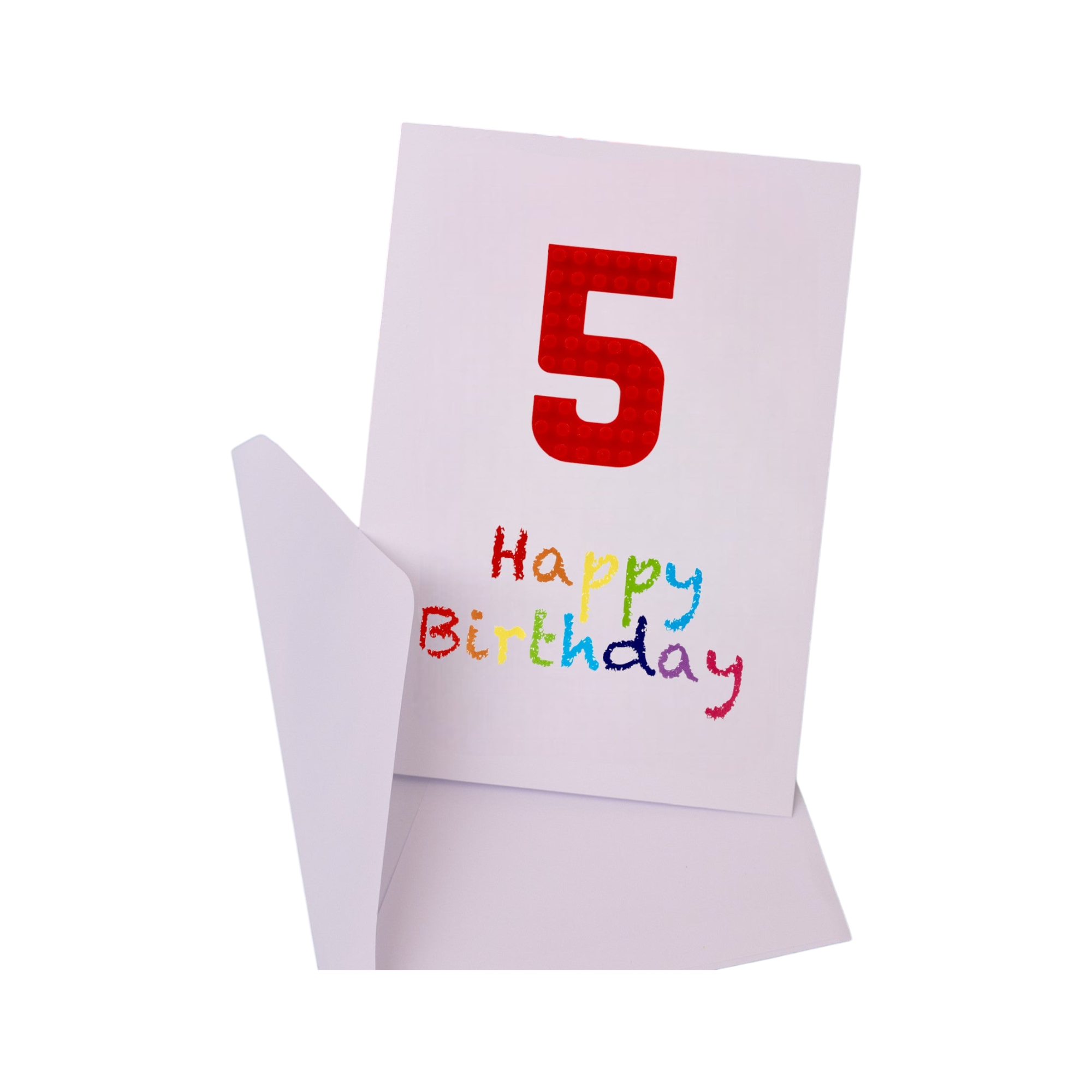 Birthday Card - Crayon