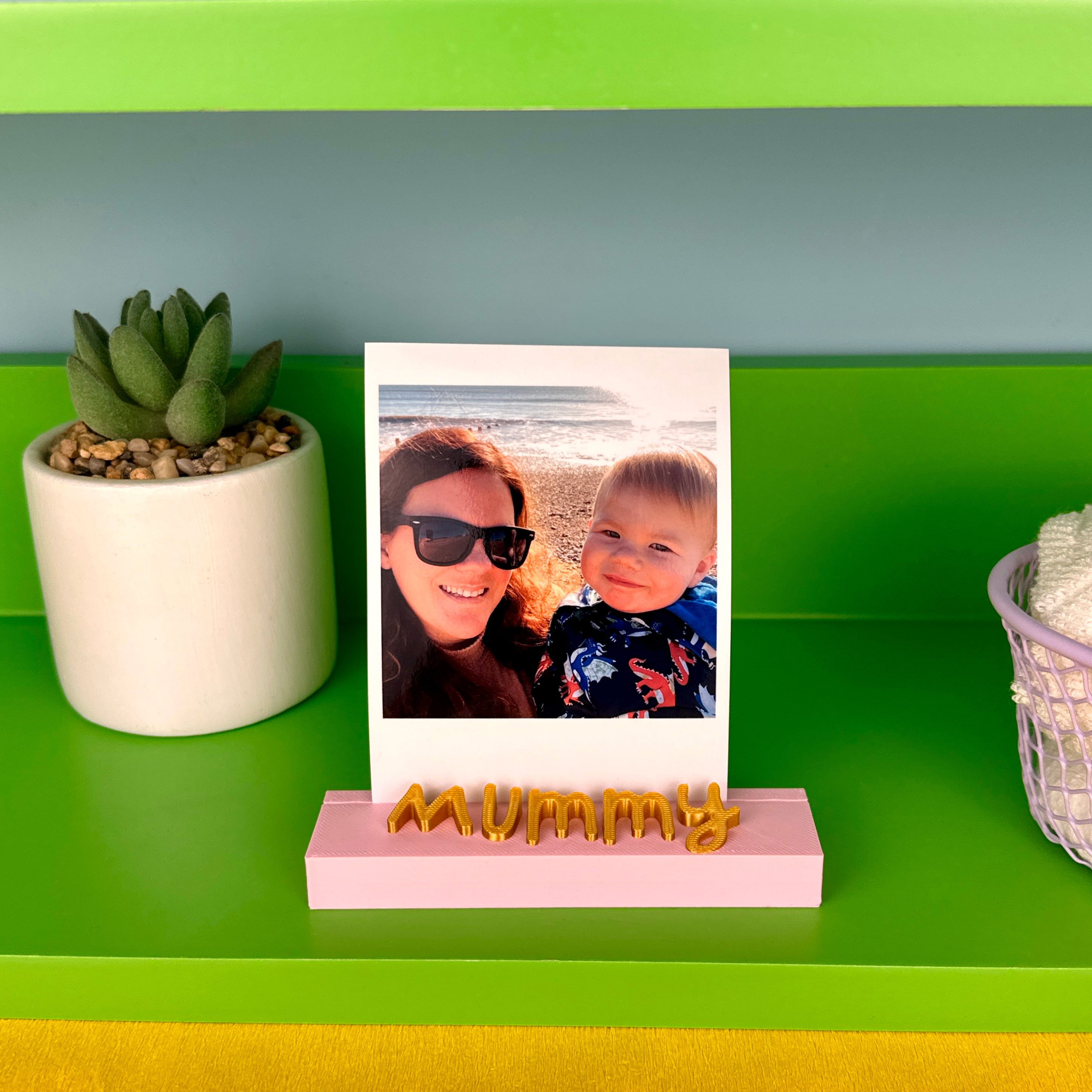 Mummy Photo Holder Stand