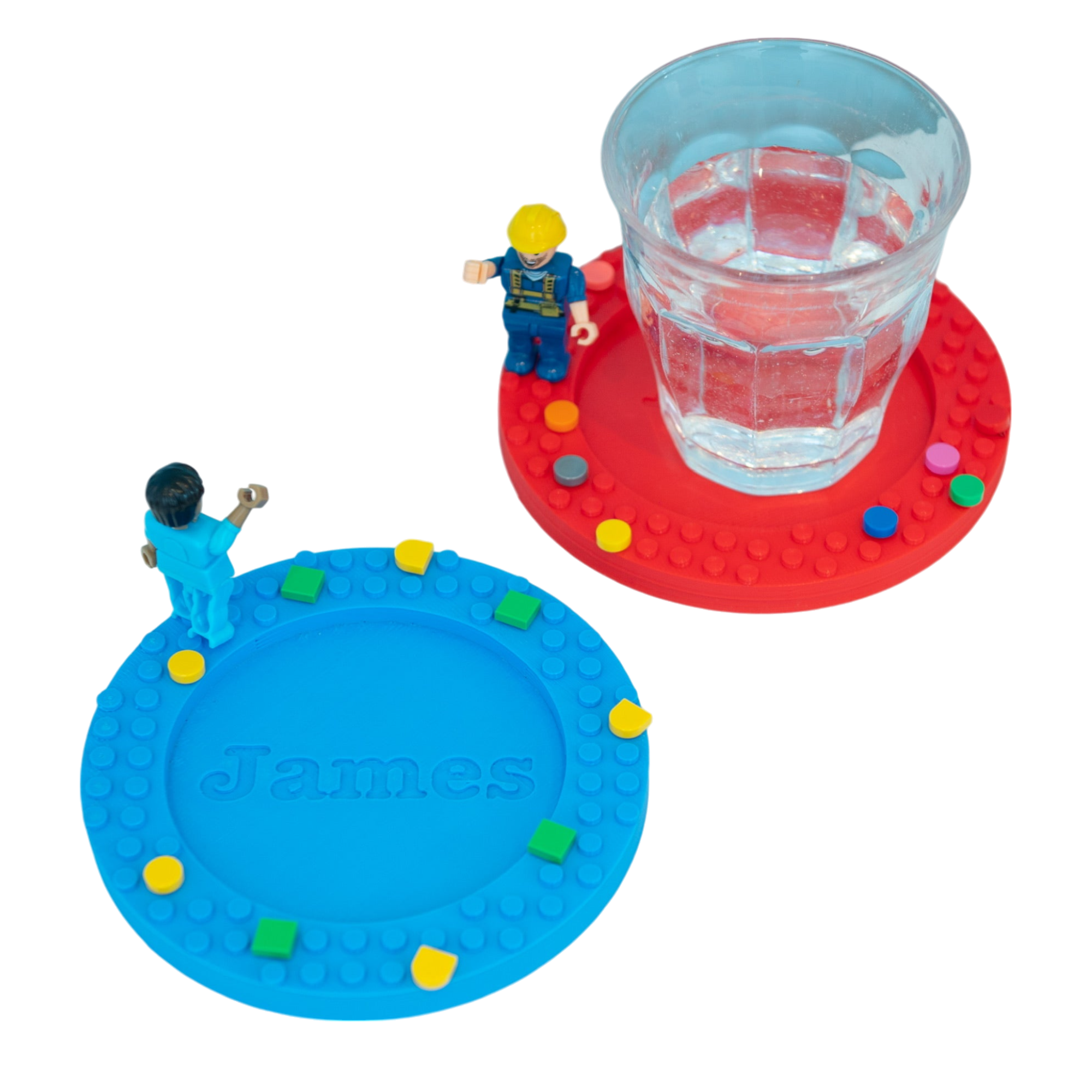 Personalised Lego compatible coaster