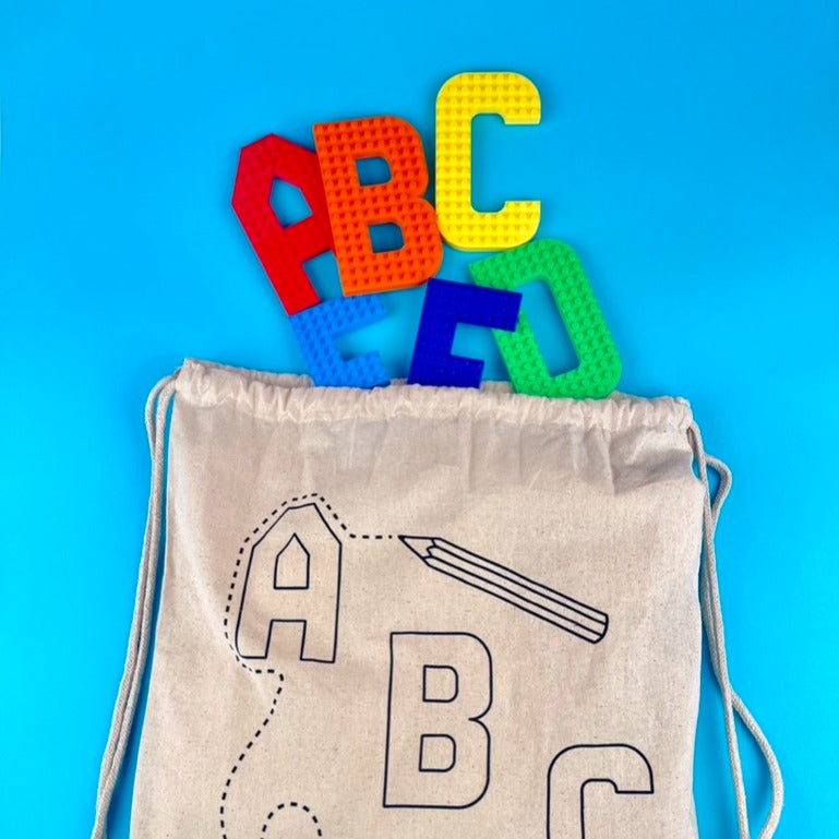 Sensory Building Brick Uppercase Alphabet Set