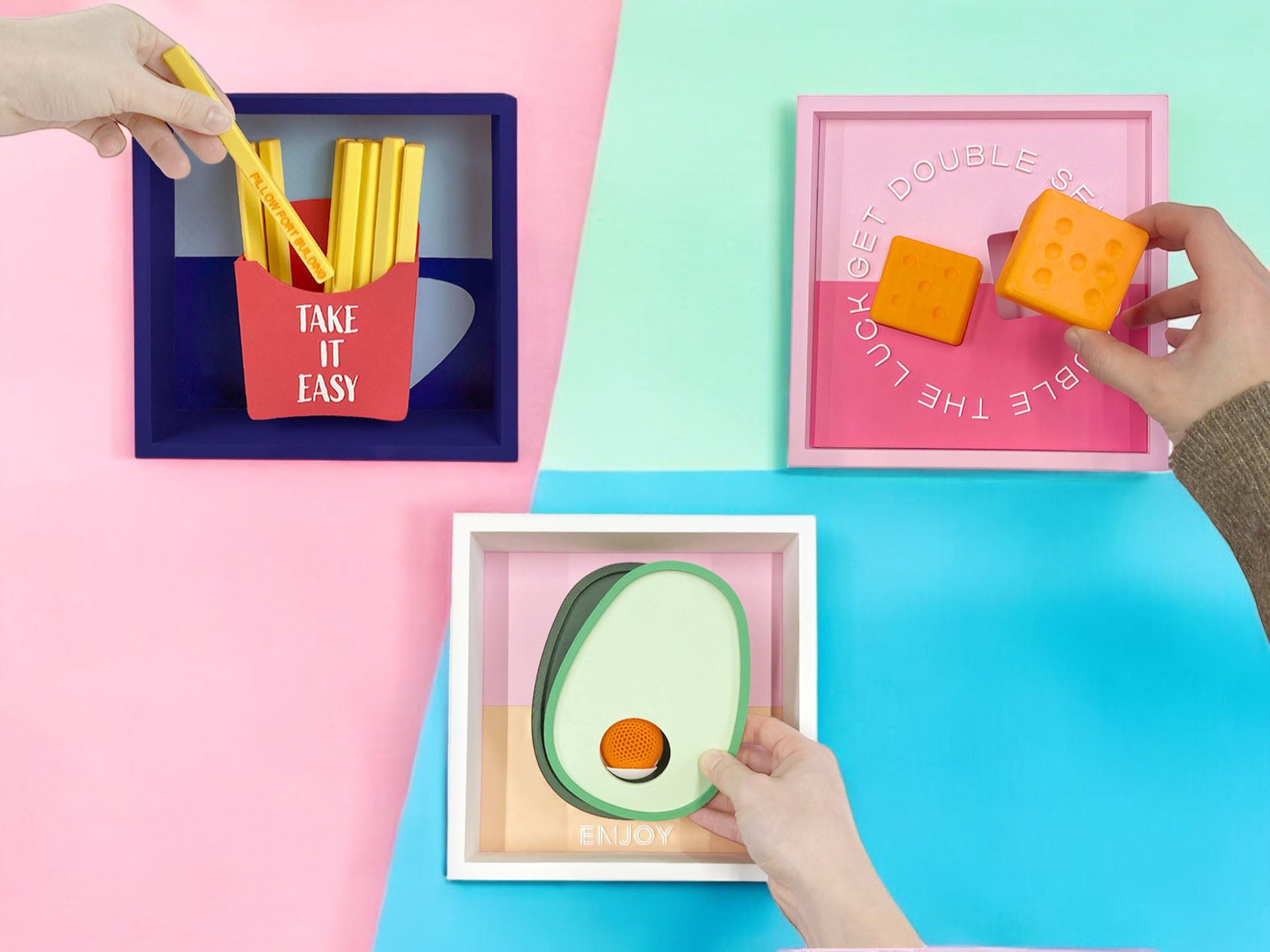 Play! Interactive Wall Art by Made Happy