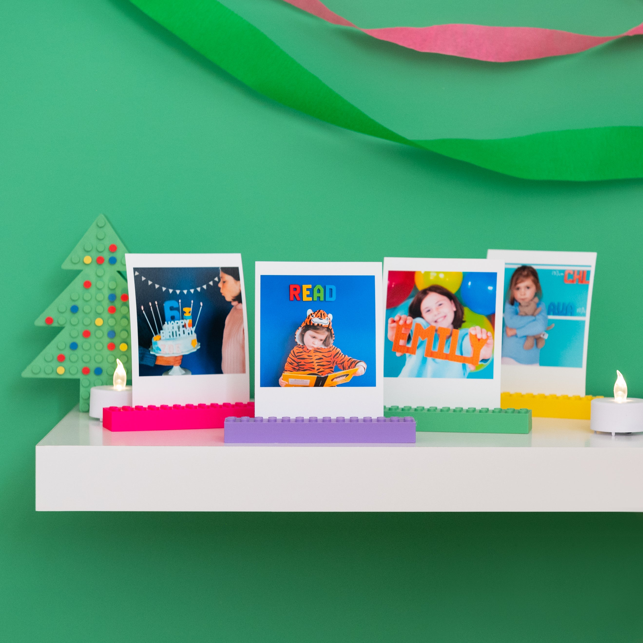 Brick Compatible Photo Holder