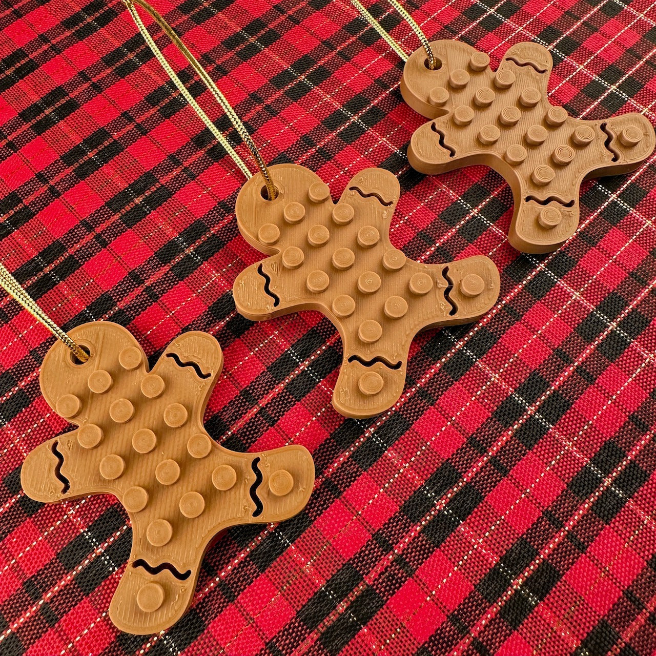 Tiny Gingerbread Decoration - Brick Compatible