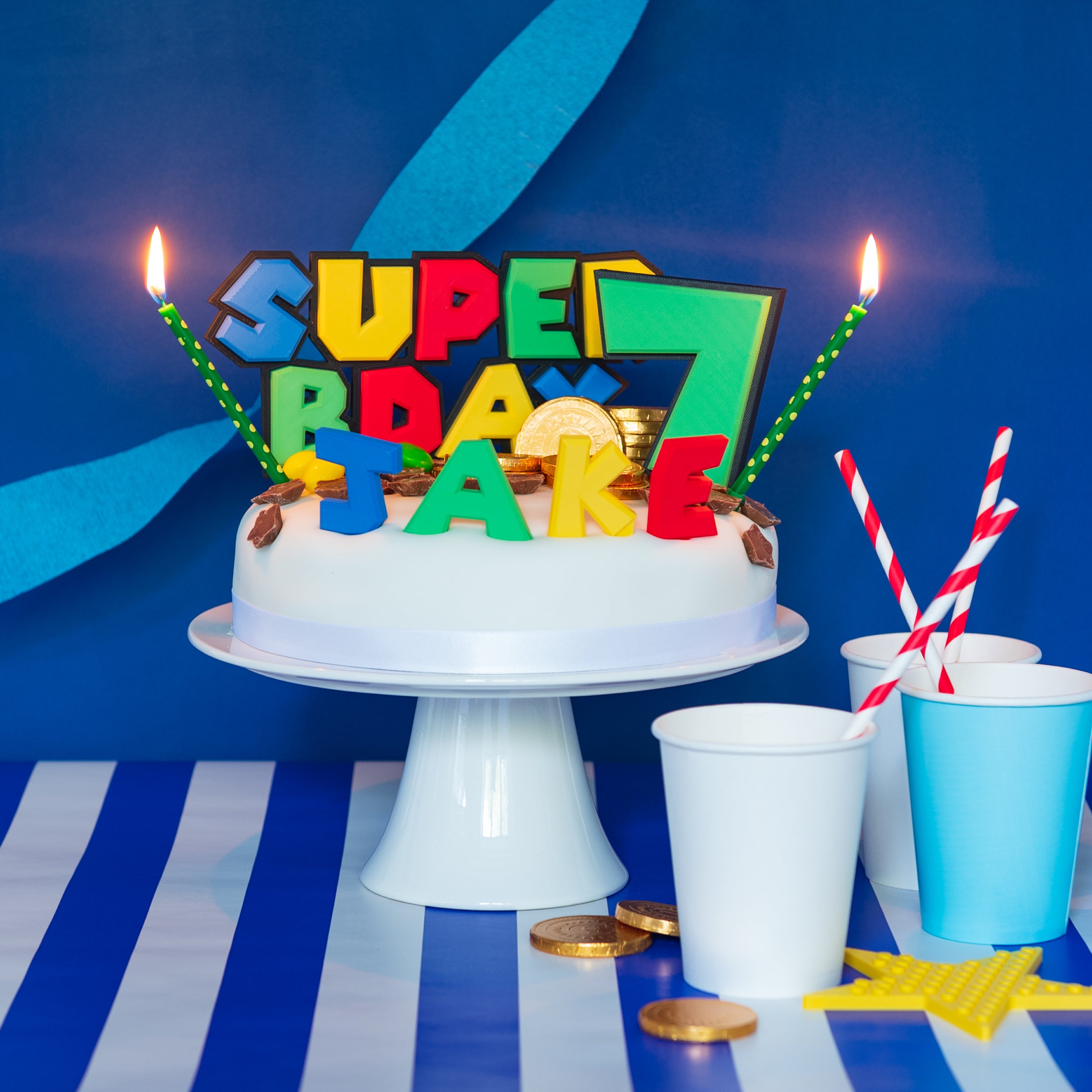 Happy Birthday Cake Toppers
