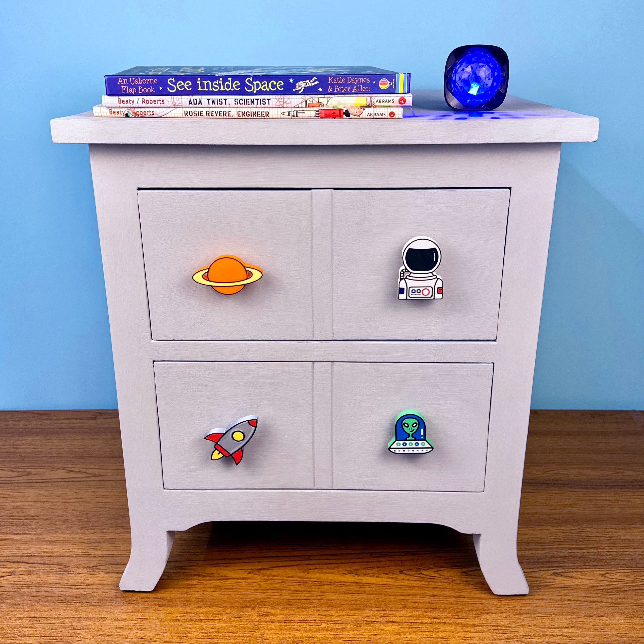Space Themed Drawer Knobs