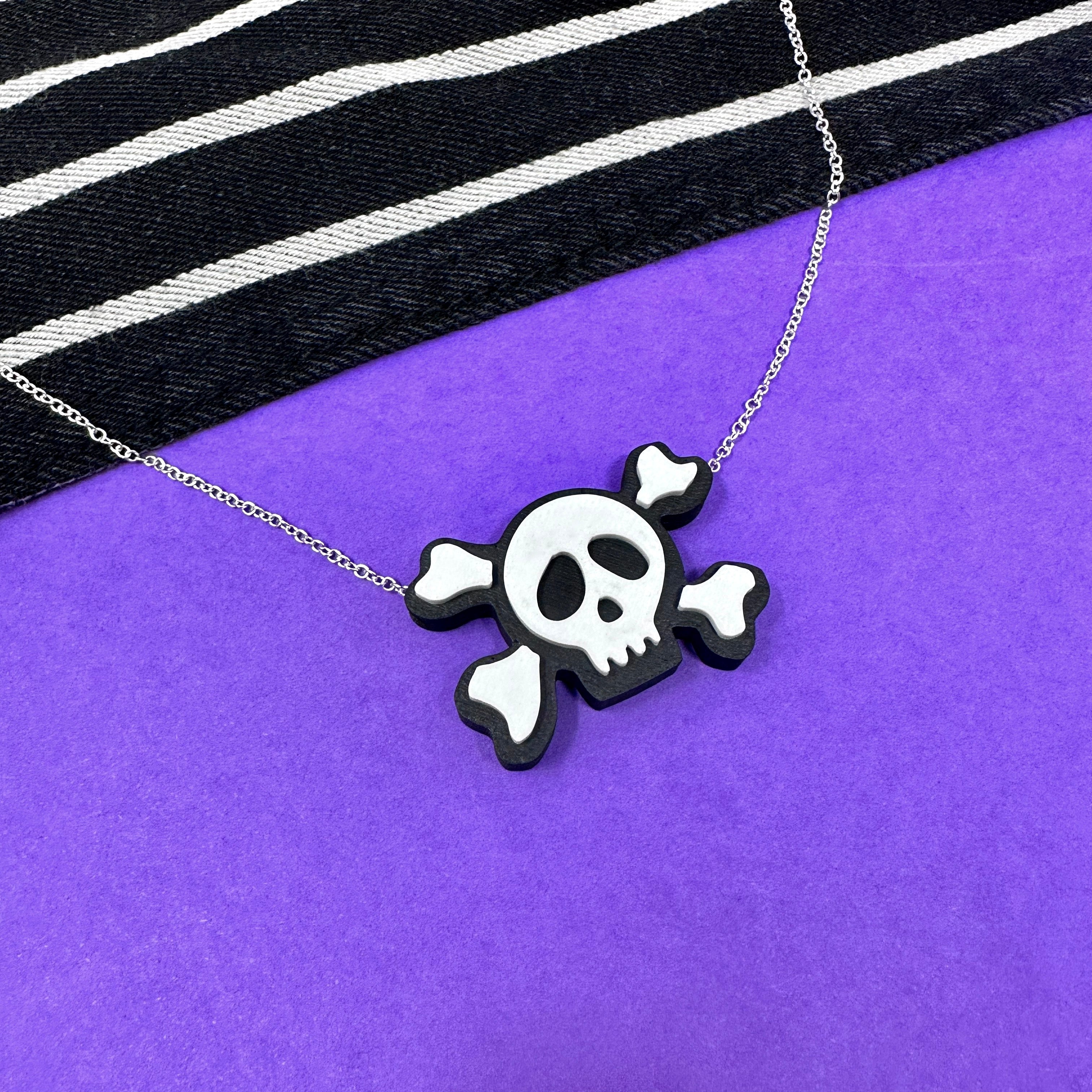 Skull and Bones Necklace