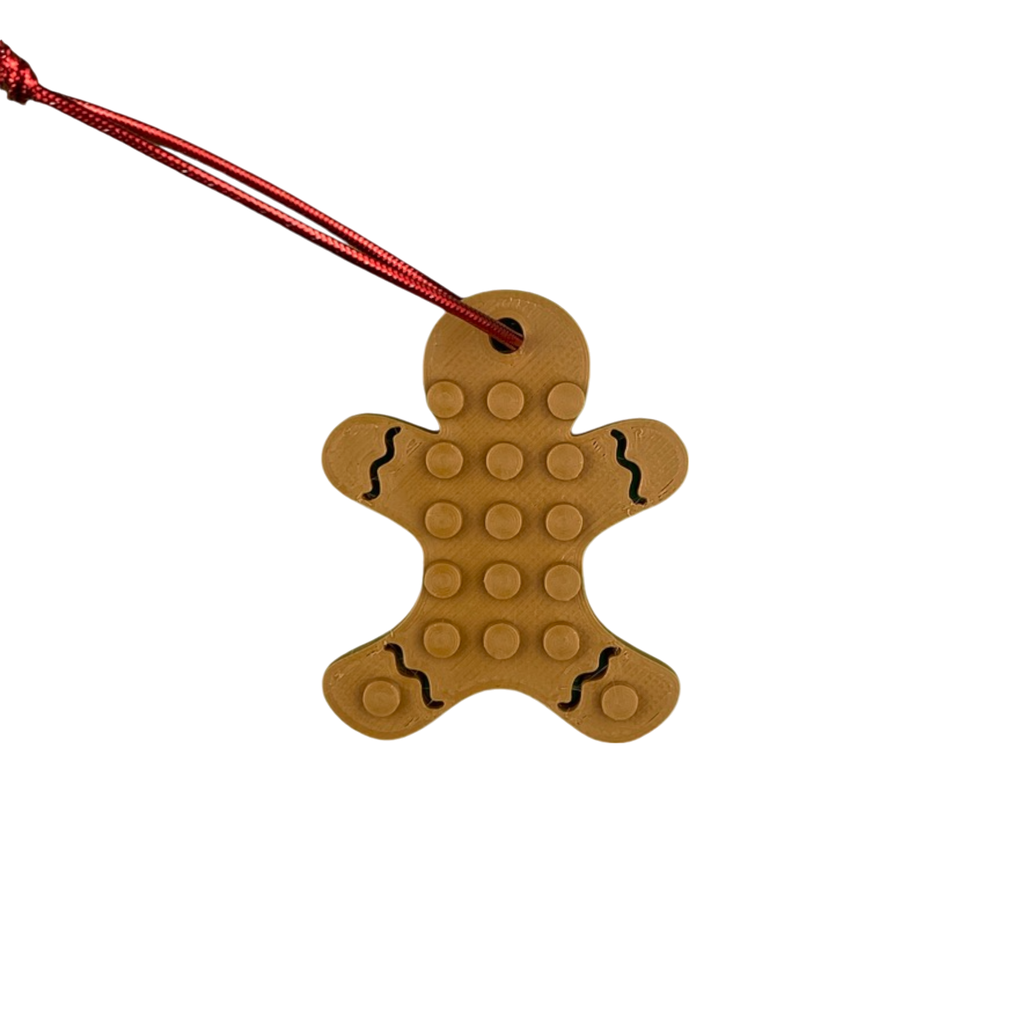 Tiny Gingerbread Decoration - Brick Compatible