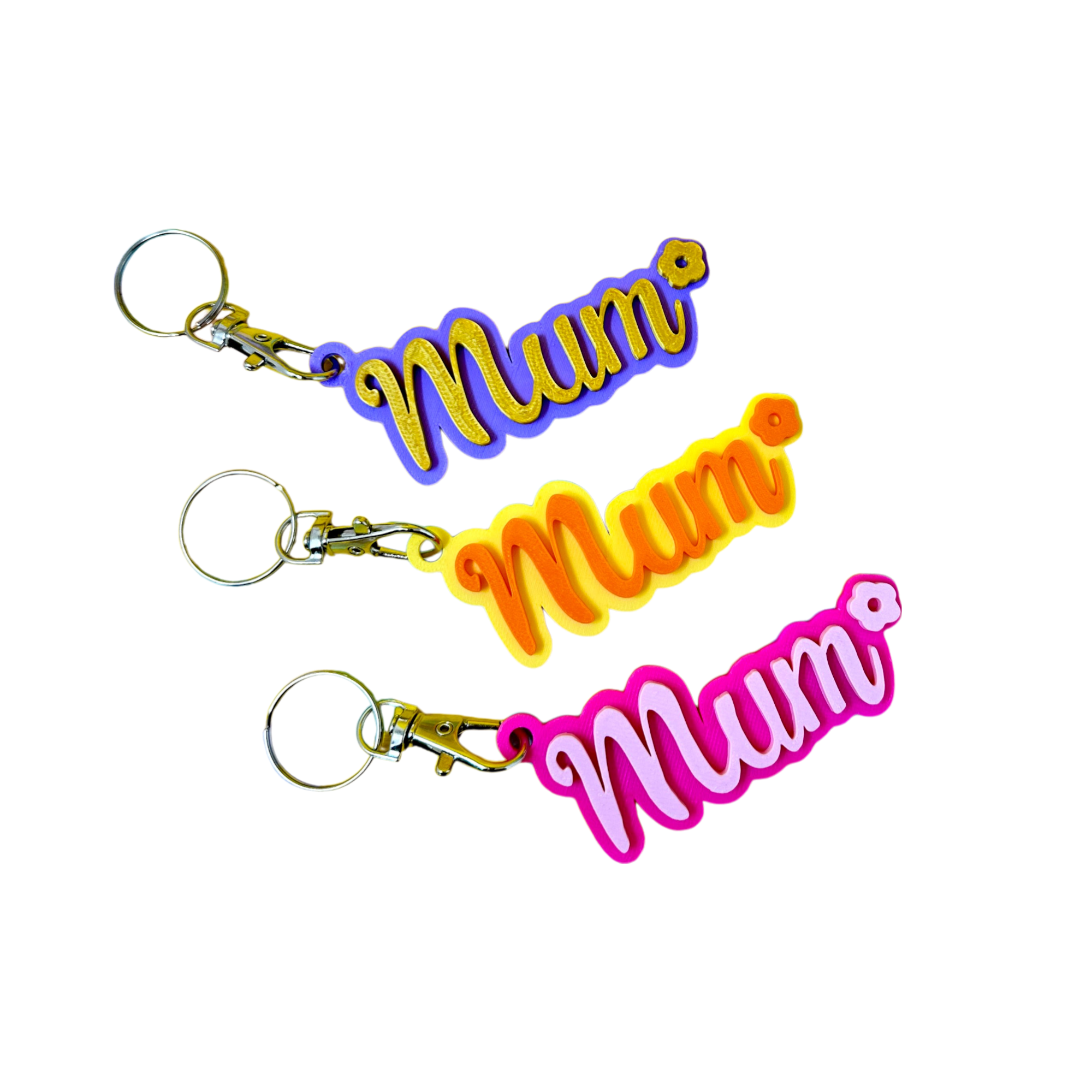 Mum Keyring