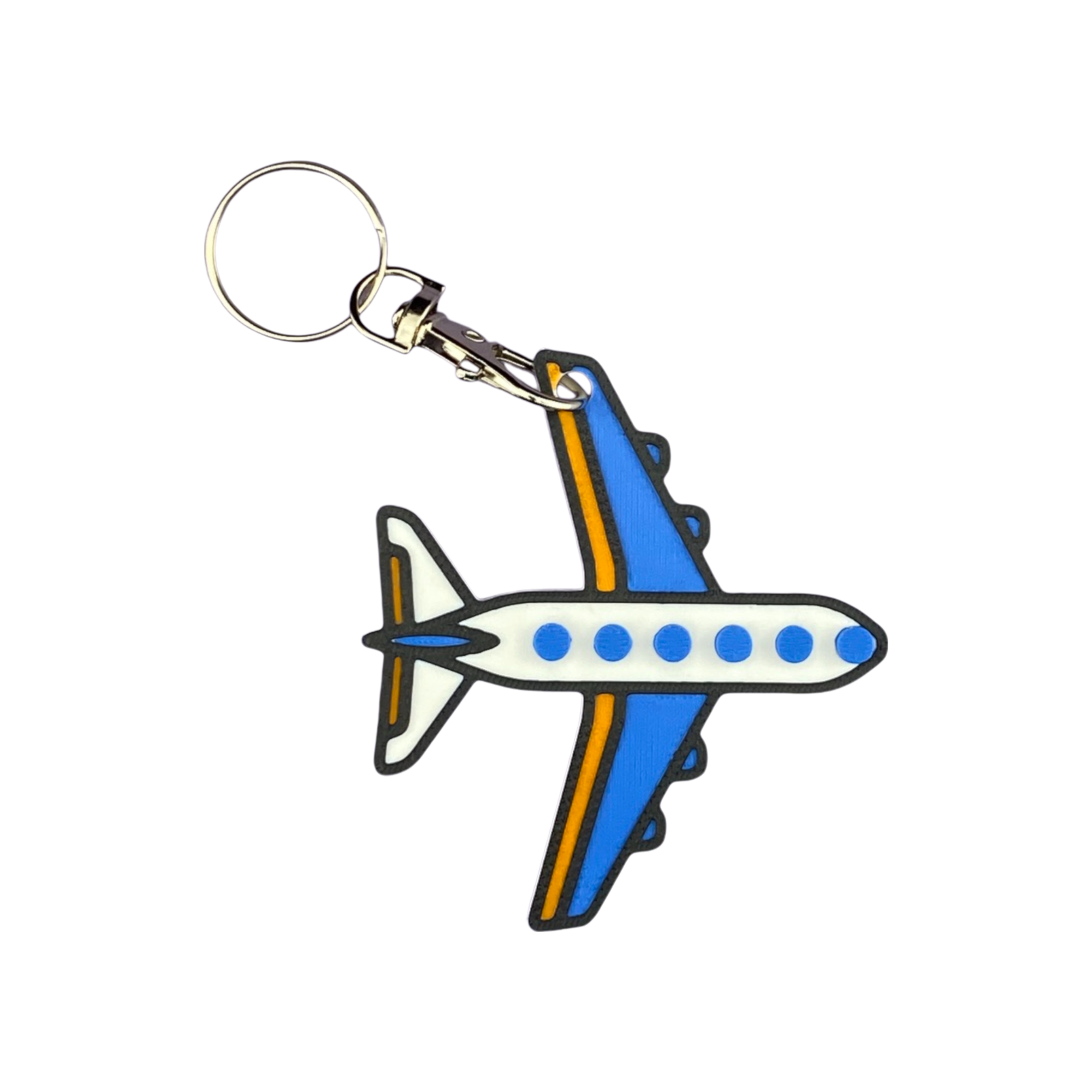 Plane Style Keyring