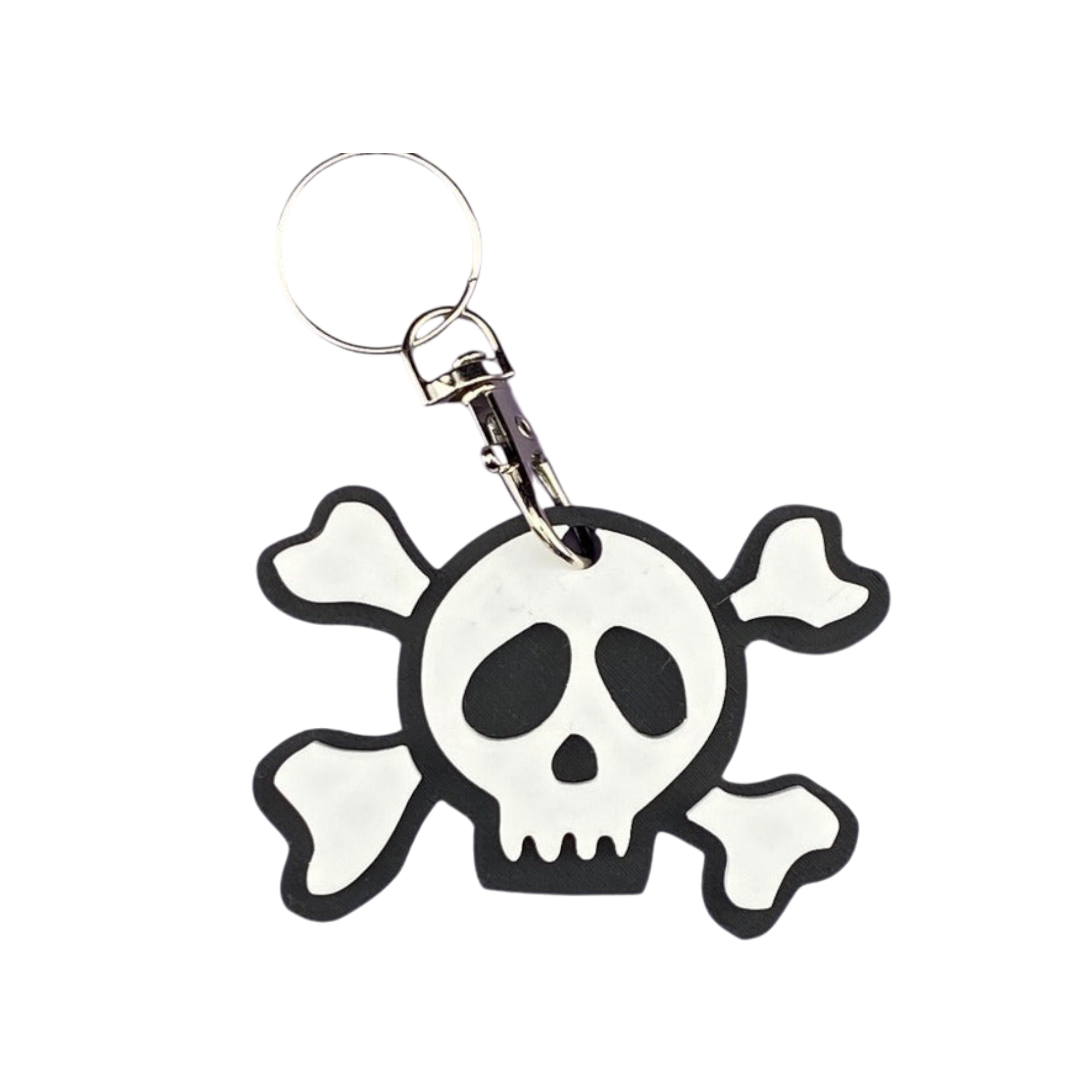 Skull & Crossbones Keyring