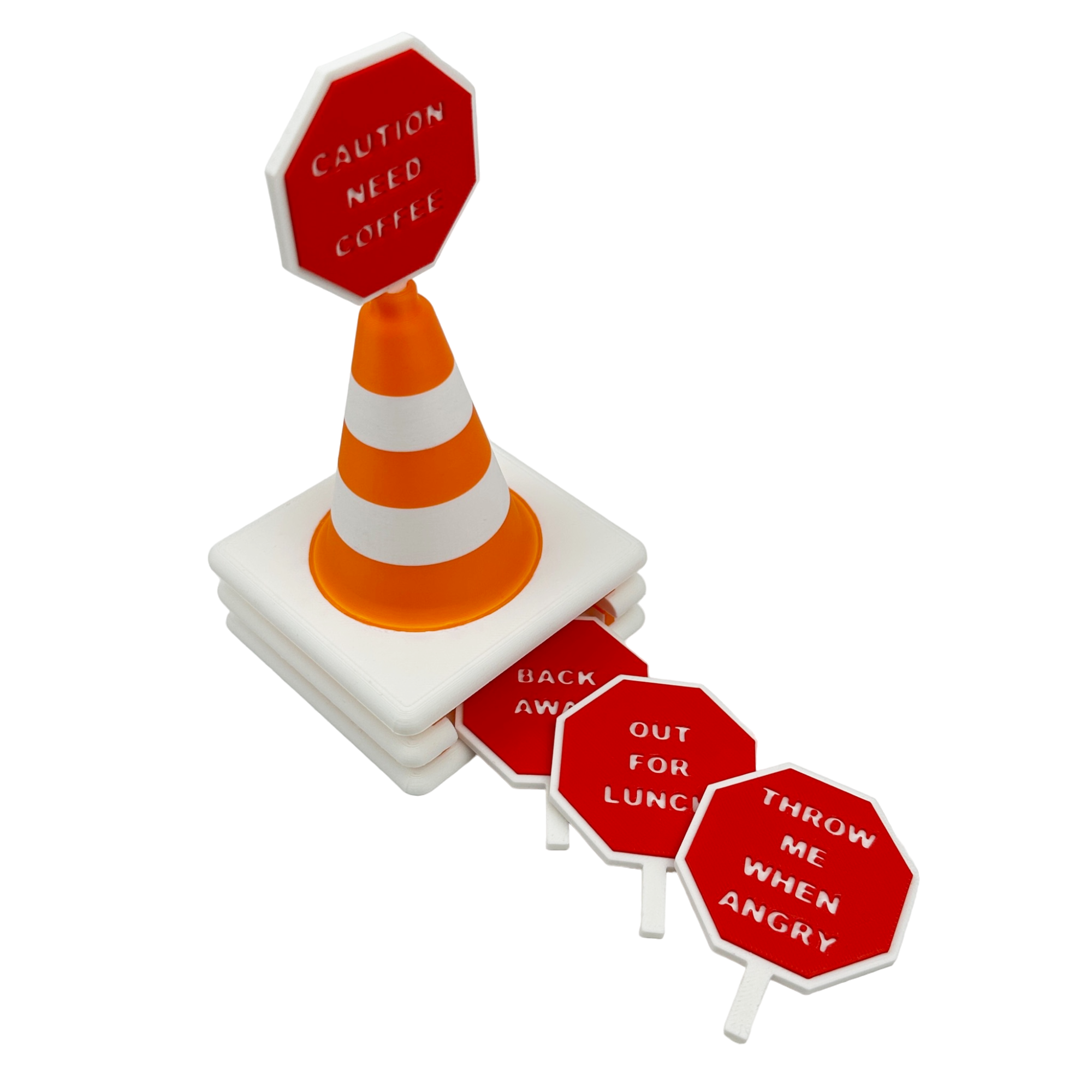 Mood Display Traffic Cone