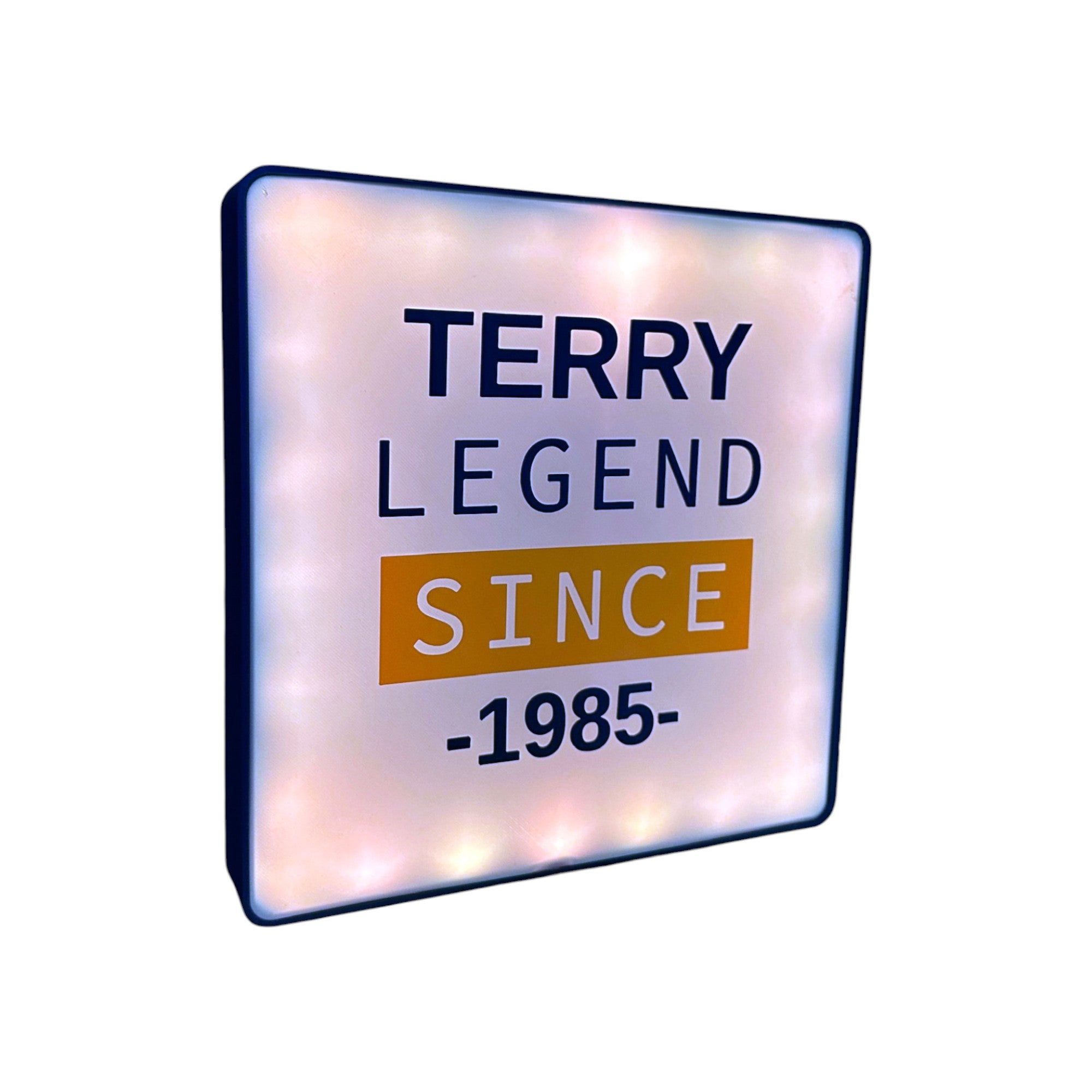 Personalised Legend LED Lightbox – Made Happy Gifts