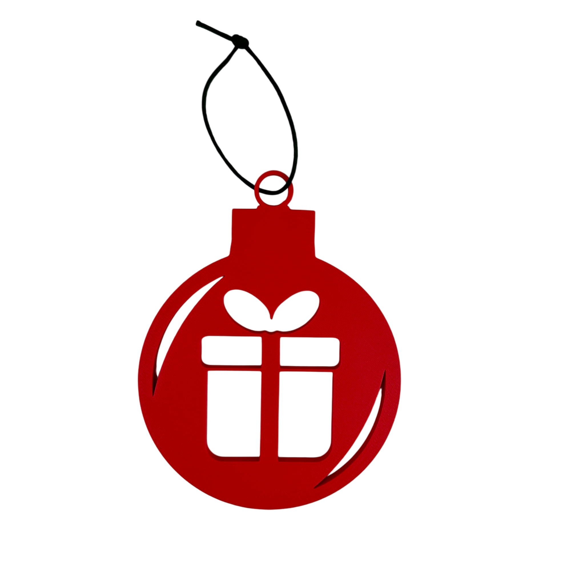 Present Bauble Hanging Tree Decoration
