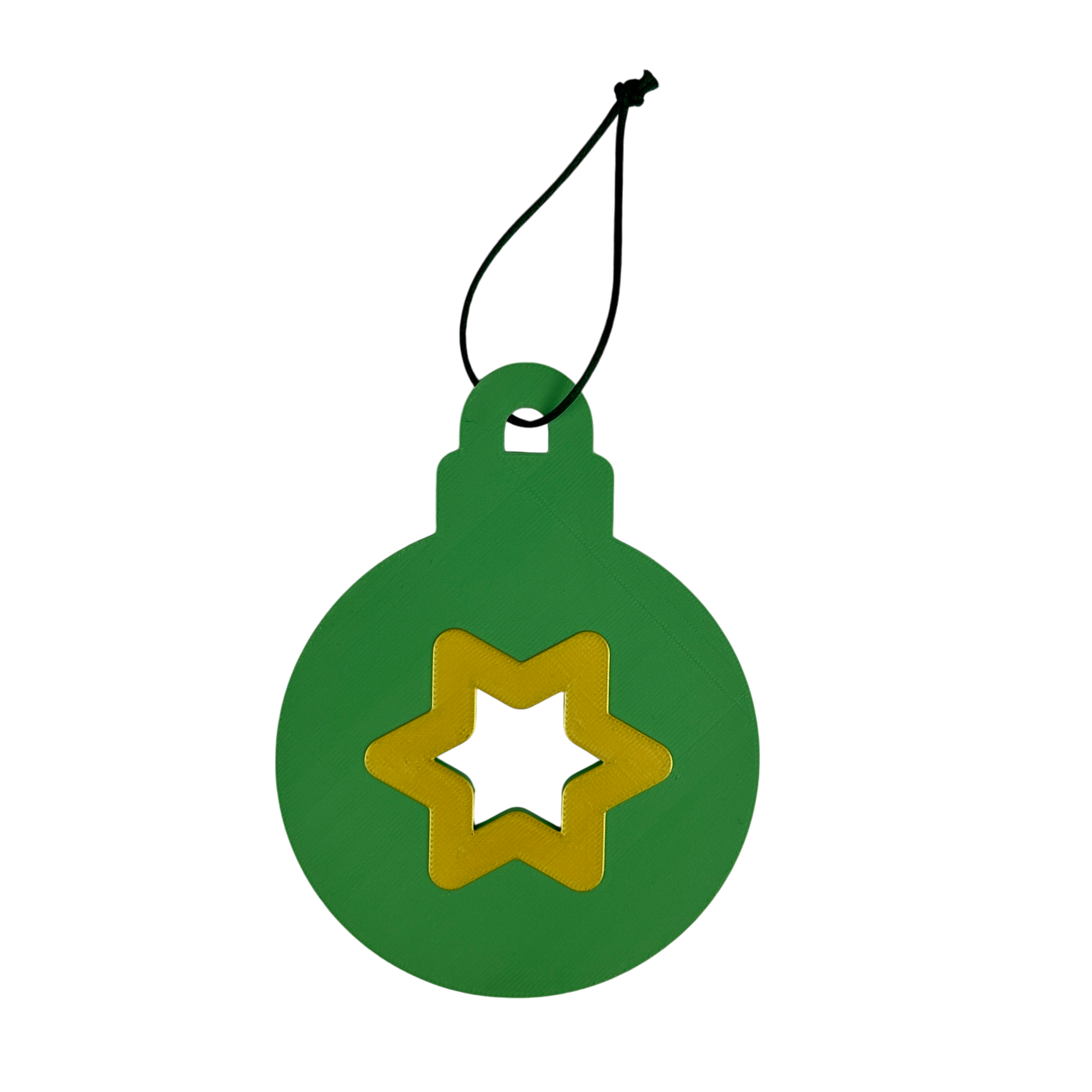 Star Bauble Hanging Tree Decoration