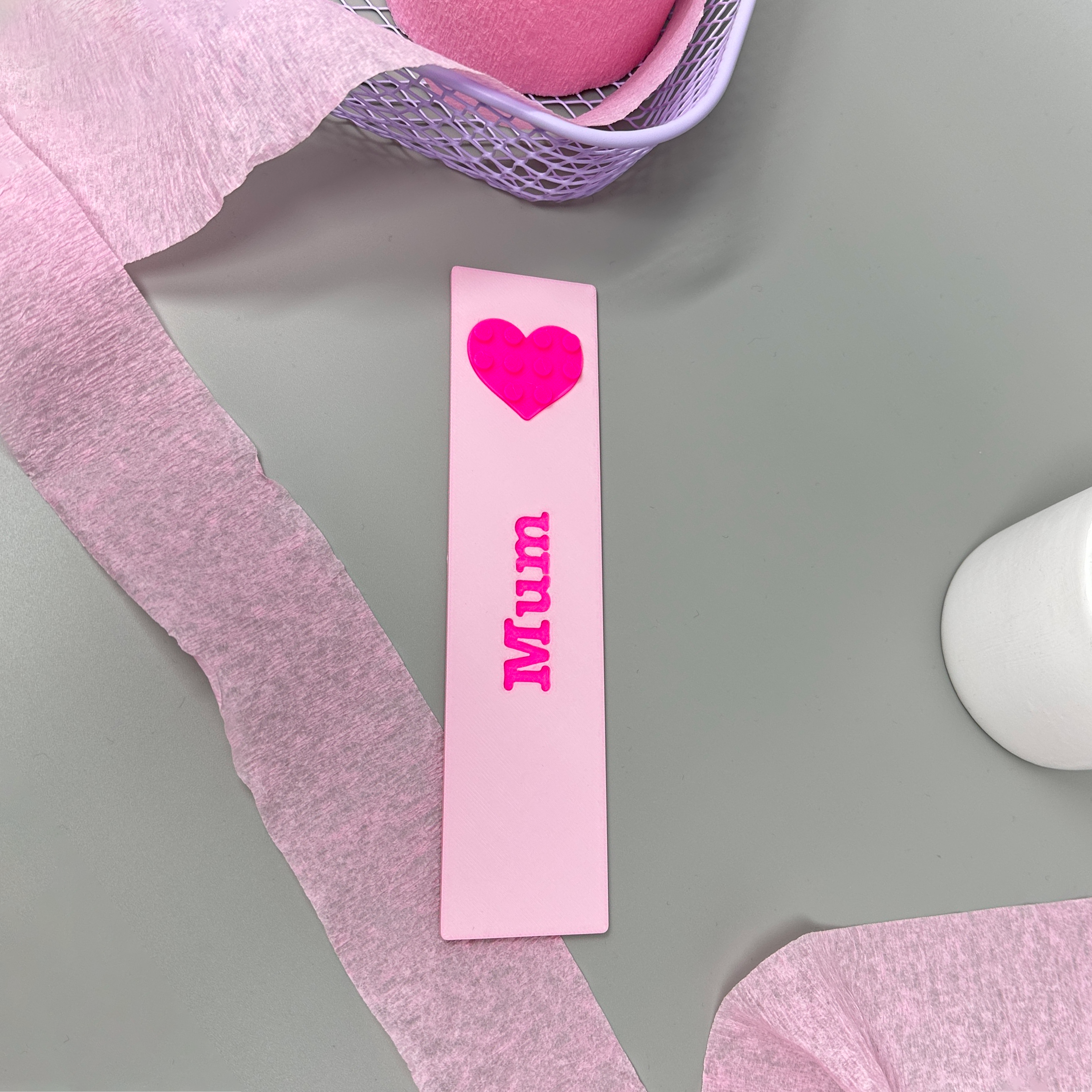 Personalised Mothers Day Bookmark