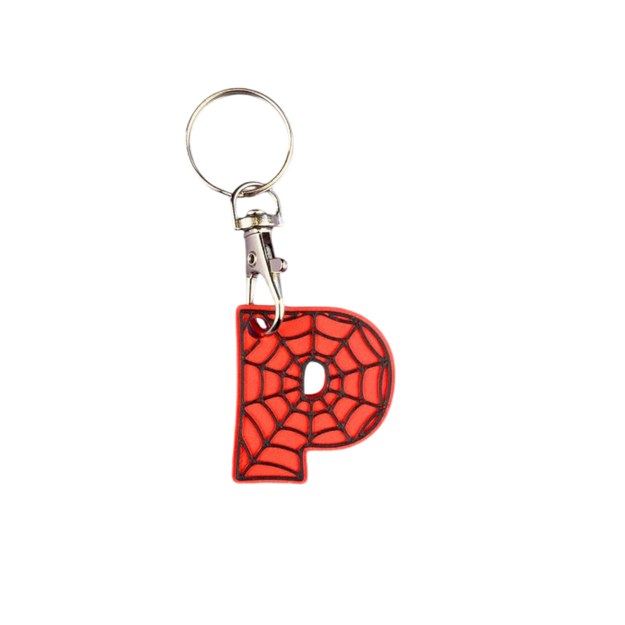 Personalised Spider Hero Style Keyrings