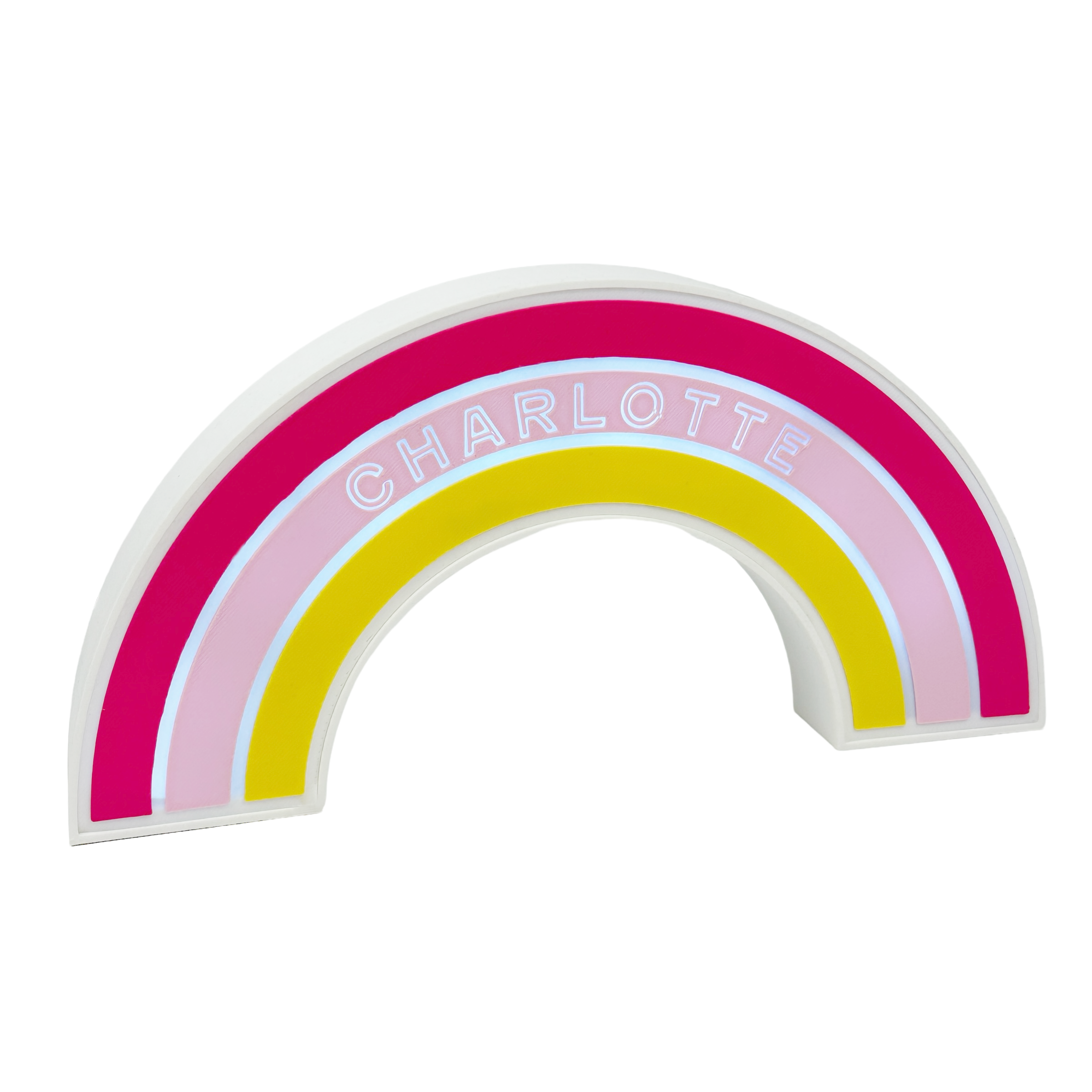 Personalised Rainbow LED Lightbox