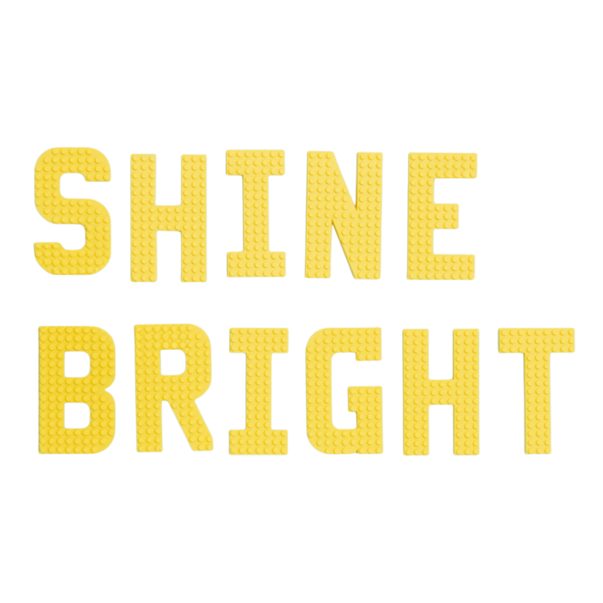 Wall Brick Compatible Letters – Made Happy Gifts