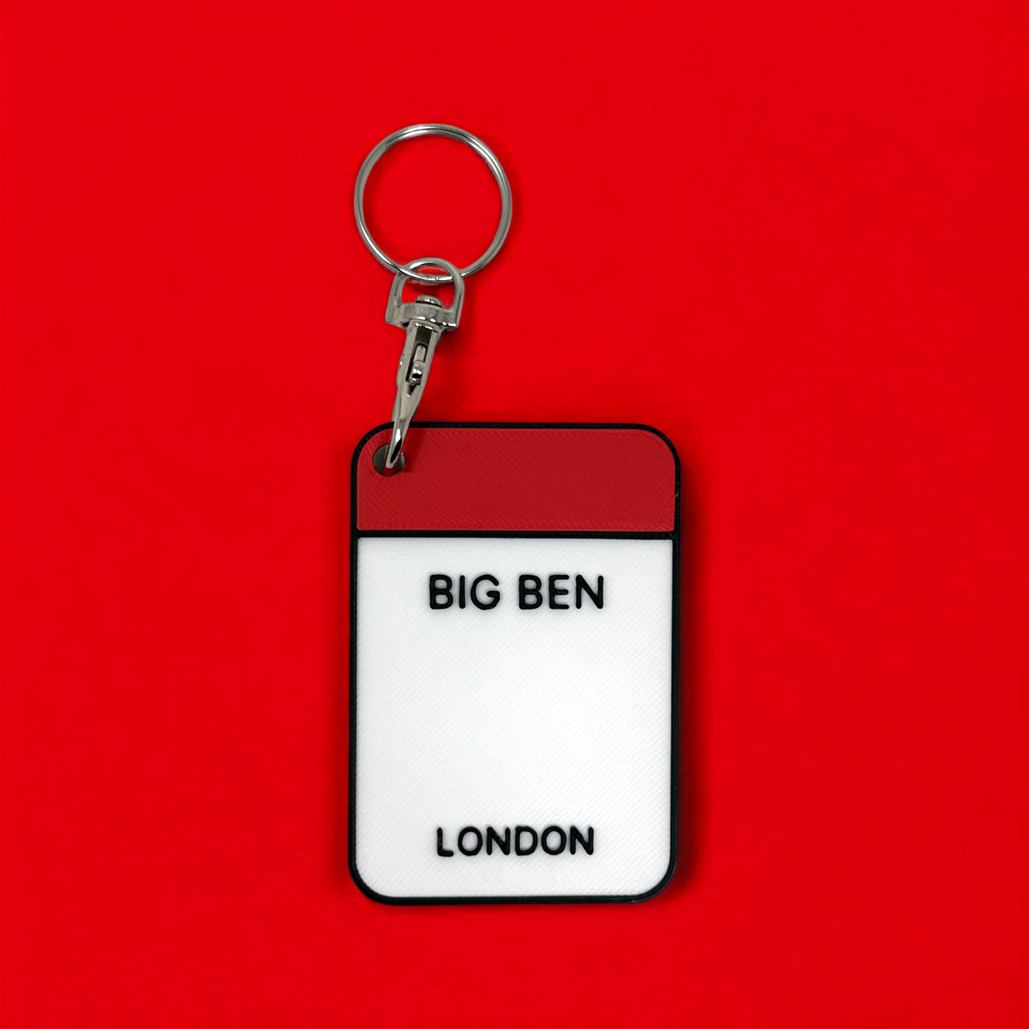London Themed Novelty Property Keyrings