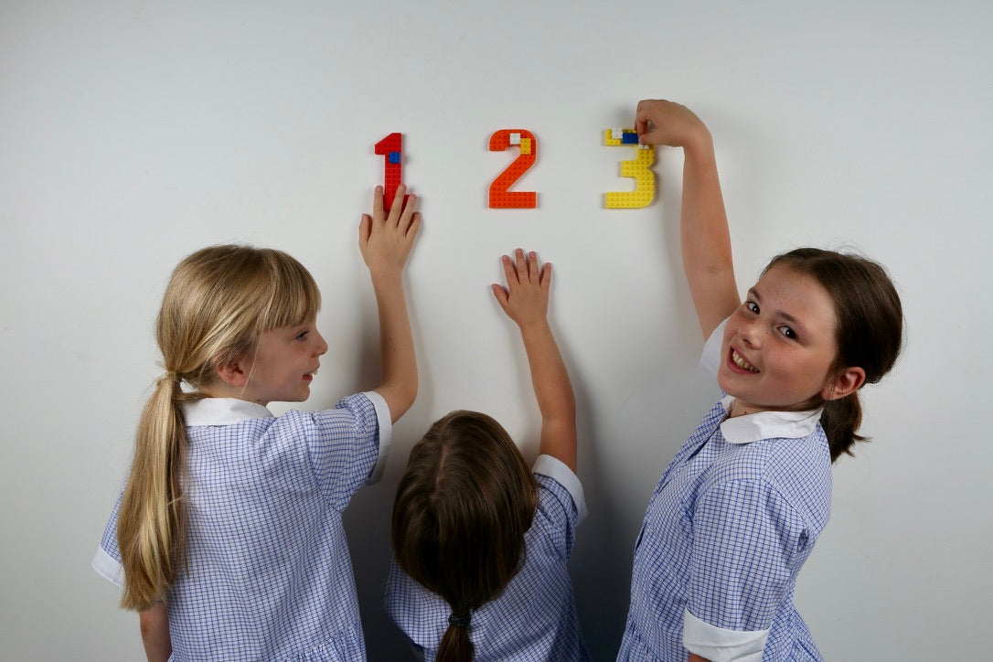 Sensory Building Brick Numbers 1-20 Set