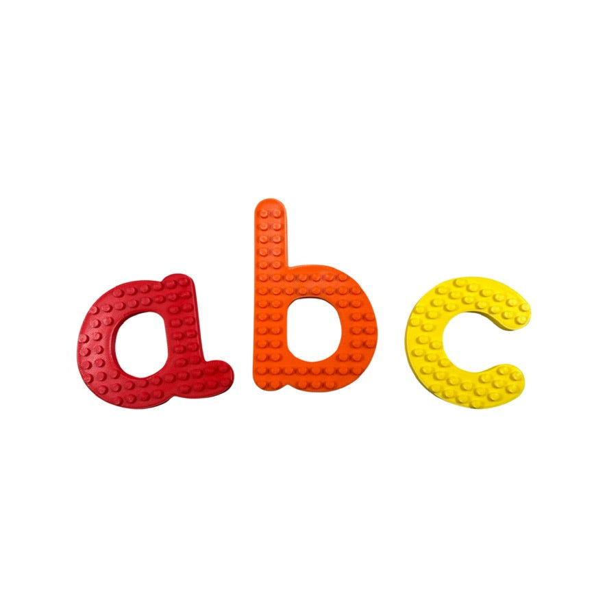 Sensory Building Brick Lowercase Alphabet Set