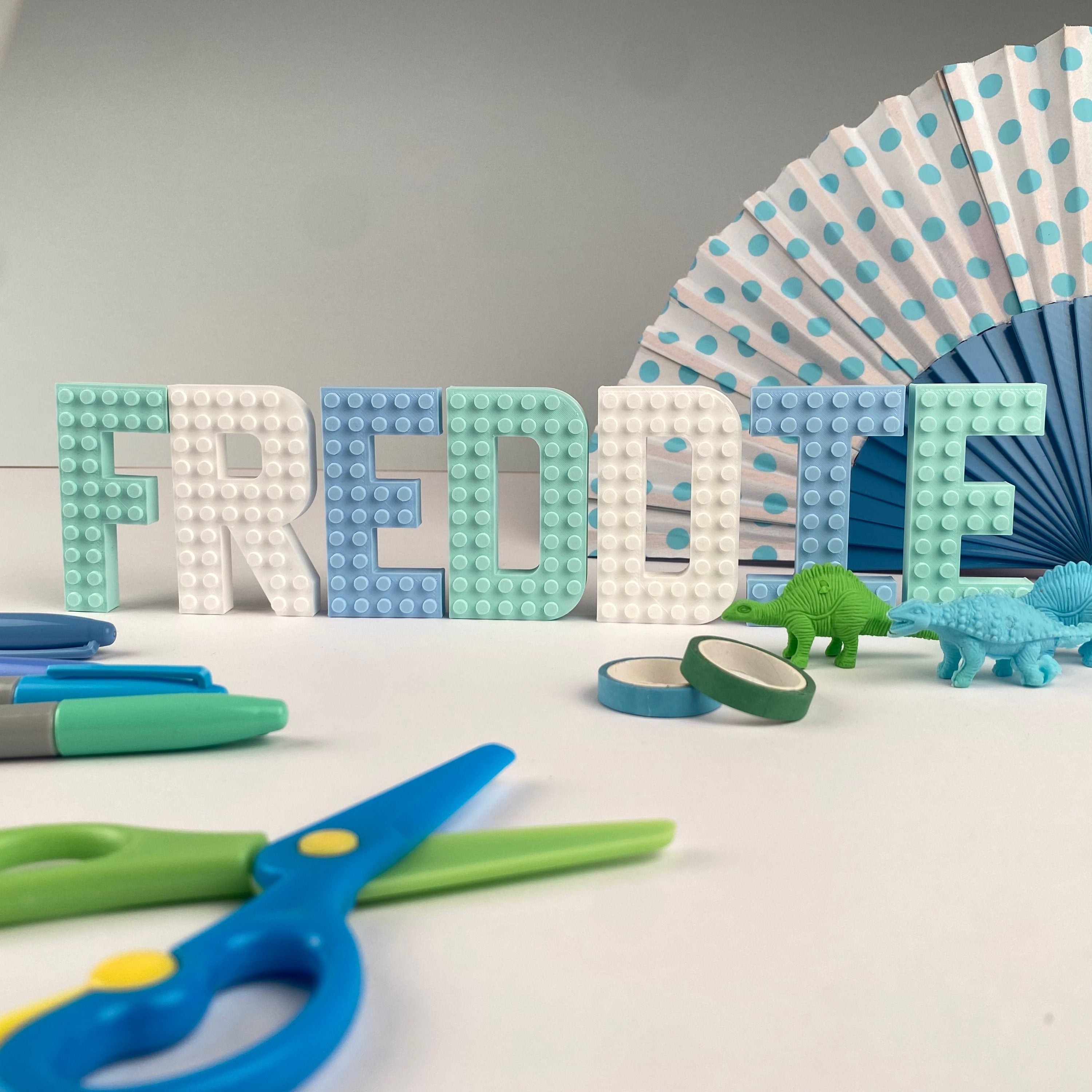 Small Brick Compatible Letters – Made Happy Gifts