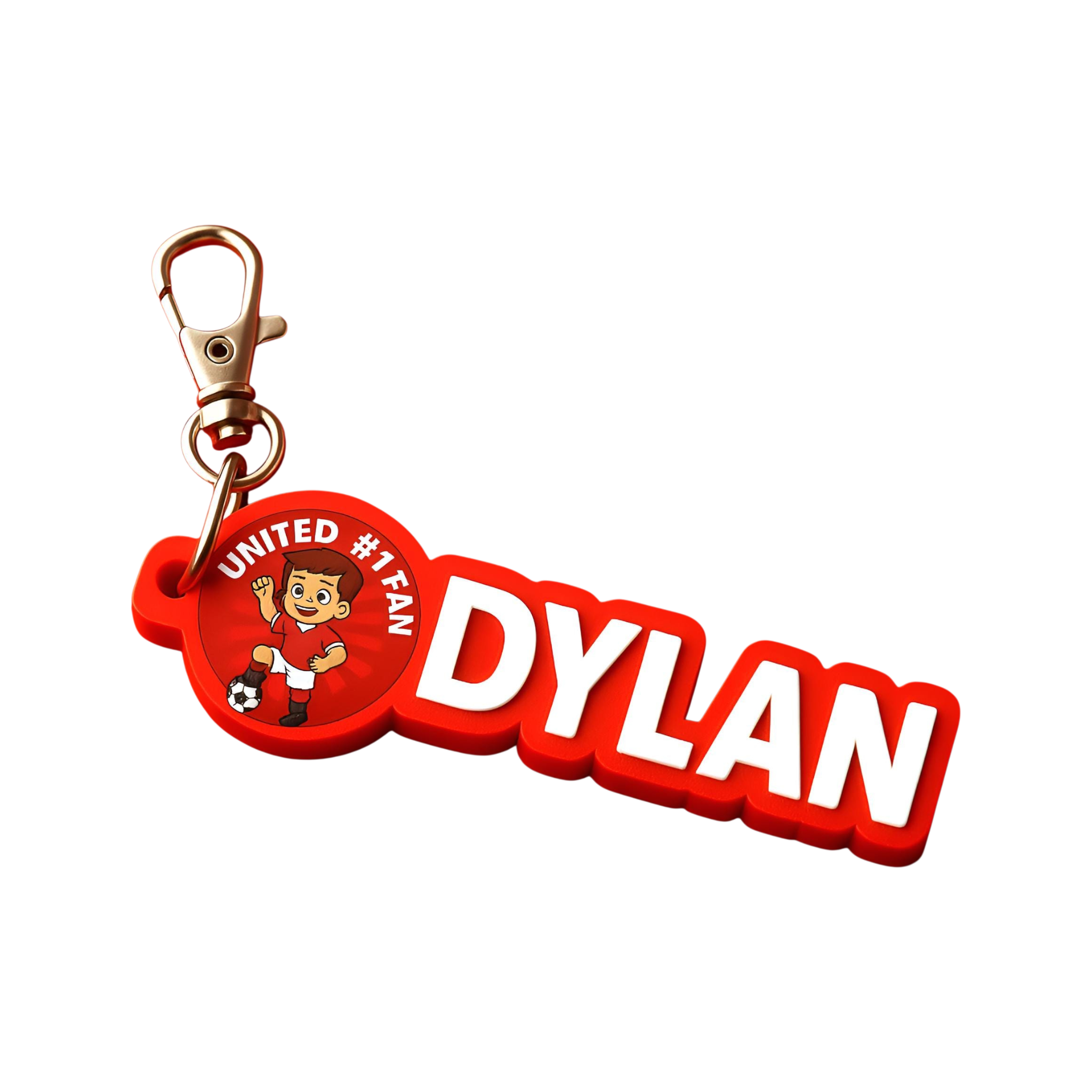 Personalised Manchester Keyring