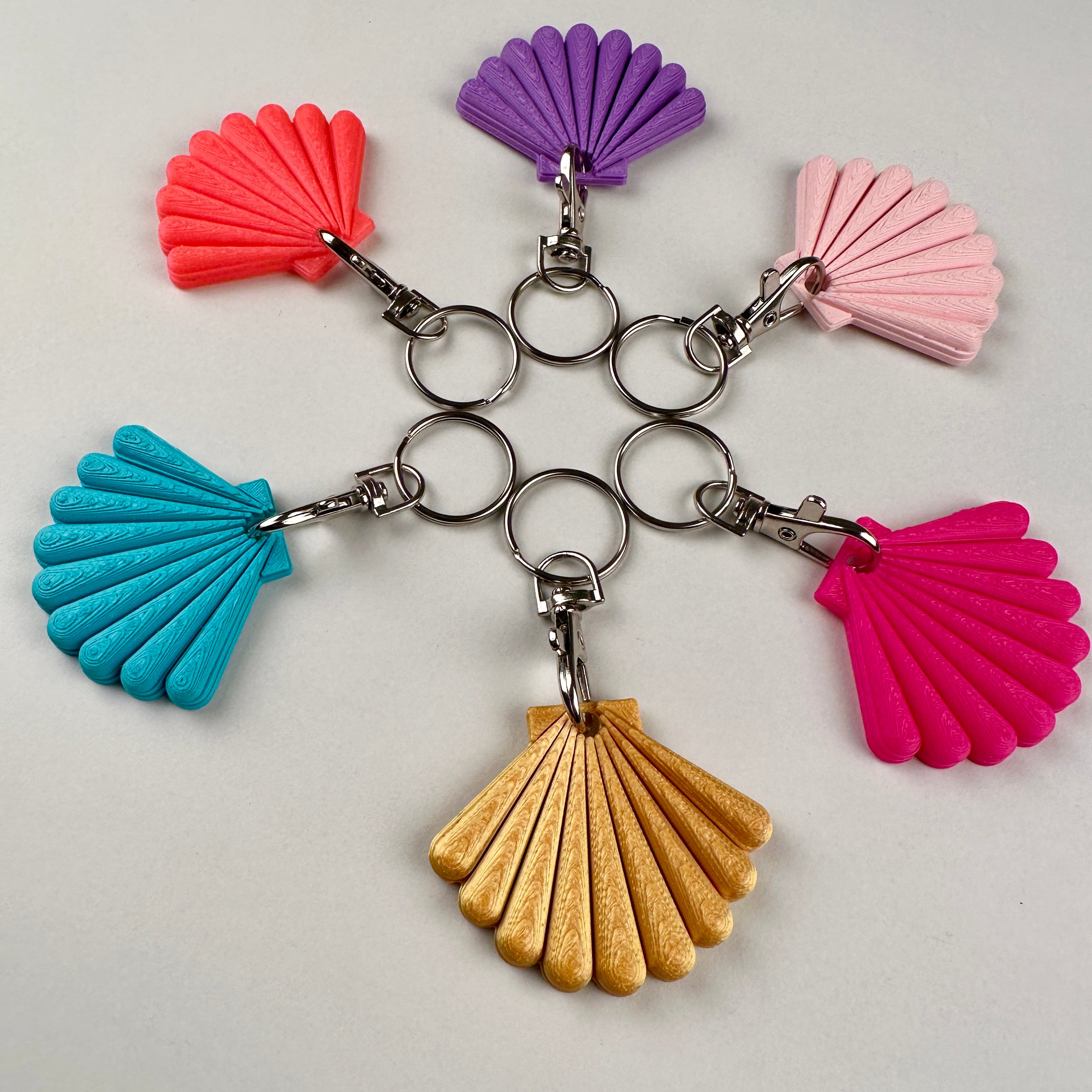 Shell Keyrings – Made Happy Gifts